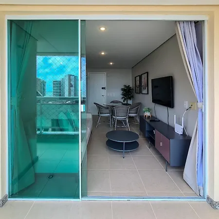 Apartamento Portal Meireles Vista Mar 2 150m Beira Mar *