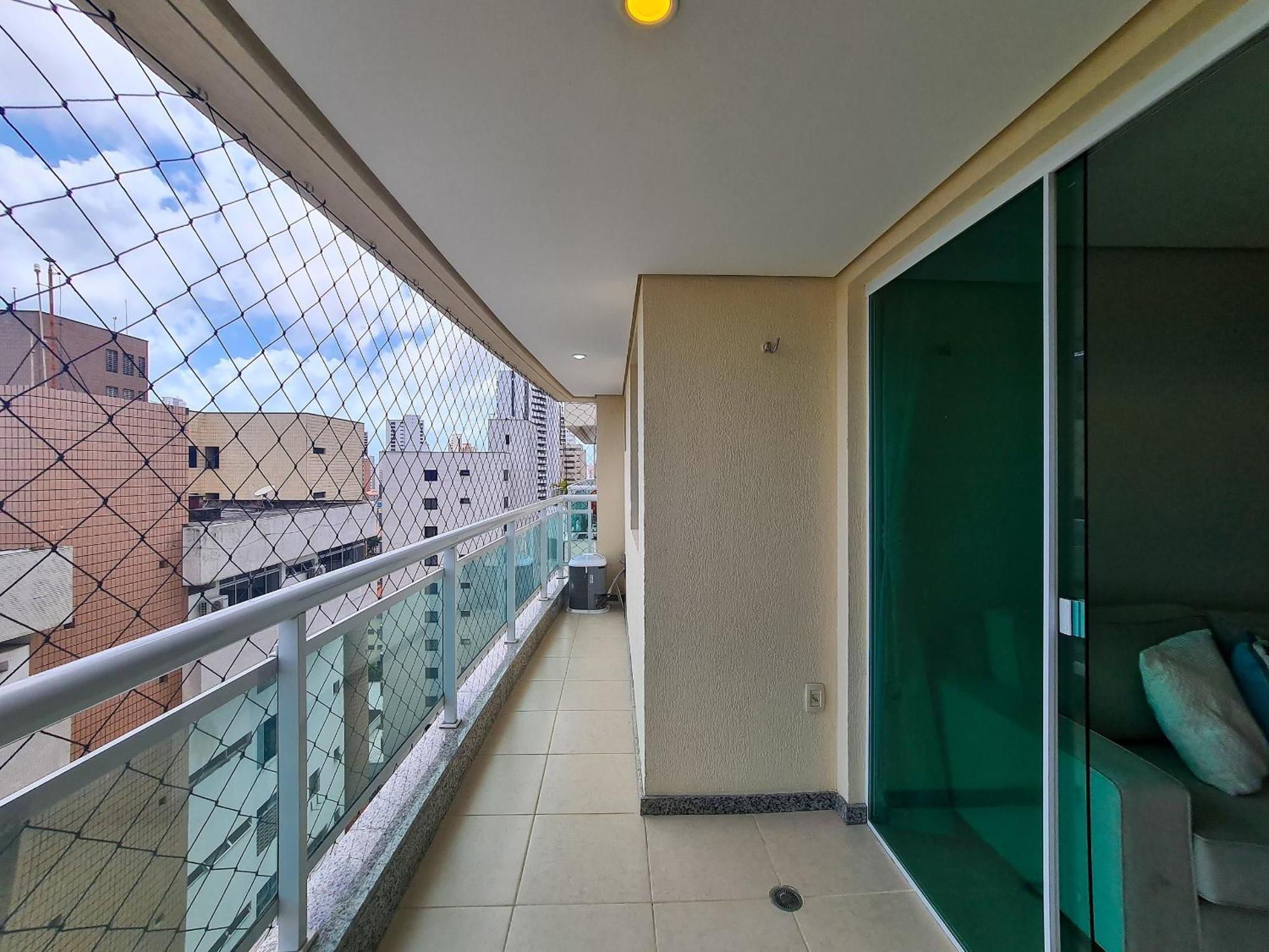 Apartamento Portal Meireles Vista Mar 2 150m Beira Mar *